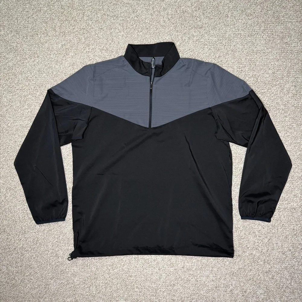 Adidas PrimeGreen Golf windbreaker pullover